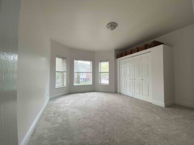 Lovely large 3 bedroom, 3 bath sunny duplex across the street from campus!