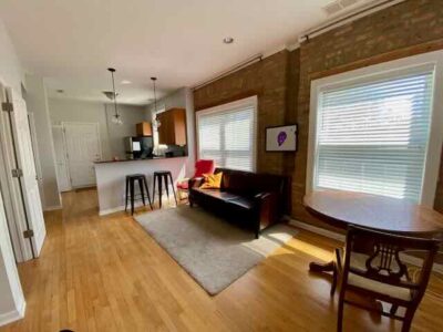 Updated, cozy sun filled 2 bedroom unit 1 block from campus