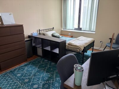 Fully Furnished Primary Bedroom En Suite Bathroom in 2 Bed/2 Bath Sublet Available Starting End of August