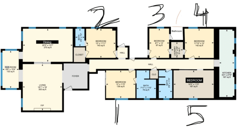 Furnished bedroom available for 2024-2025 academic year!